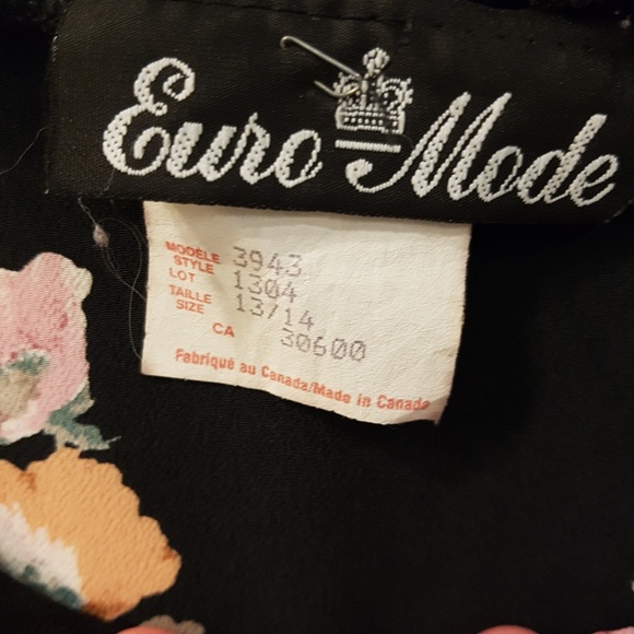 Euromode Floral Sleeveless dress - Picture 5 of 5